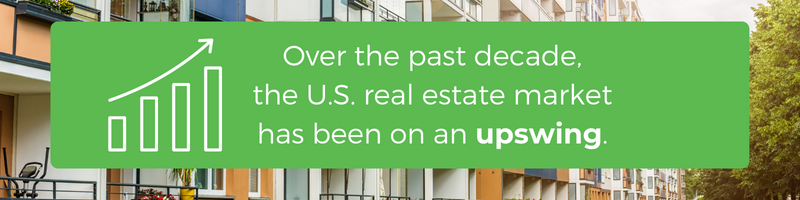Over the past decade, the U.S. real estate market has been on an upswing